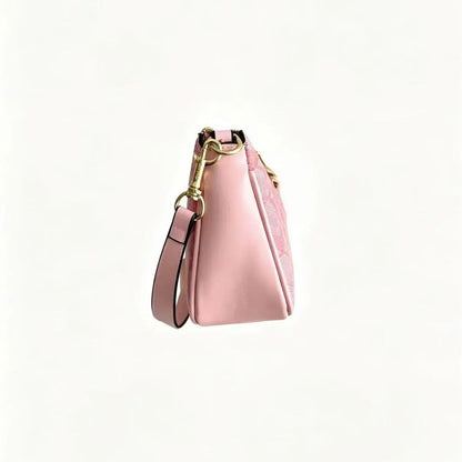 Nolita 19 in Signature Canvas with Leather Trim,Crossbody Mini Purse,Soft Chain Purses Shoulder Bag