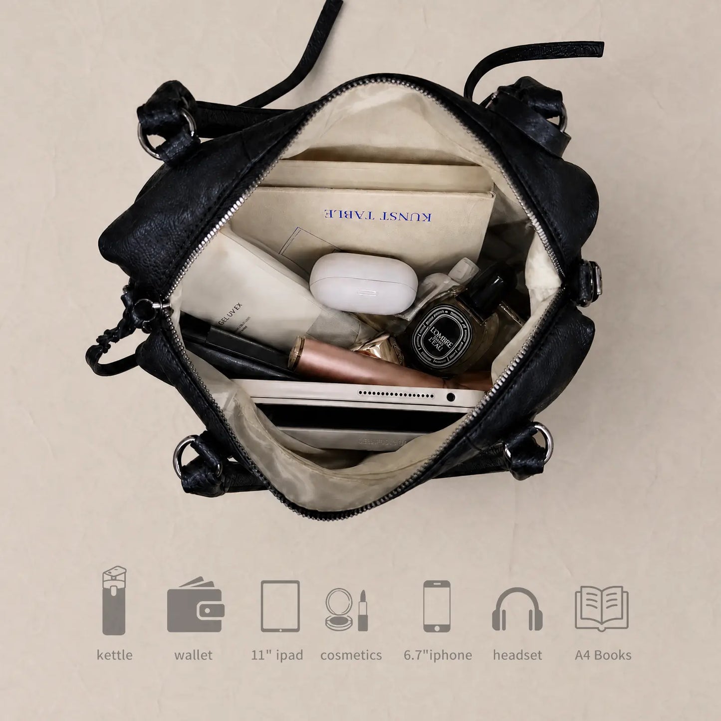 Mini City Tote Bag Vegan Tote Bags Women'S Hobo Bags Purse Handbag Shoulder Bag with Adjustable Strap Crossbody Bag
