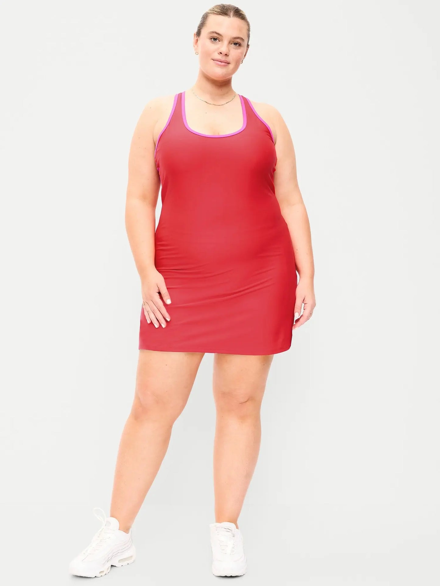 Old Navy Women'S Powersoft Keyhole Athletic Dress