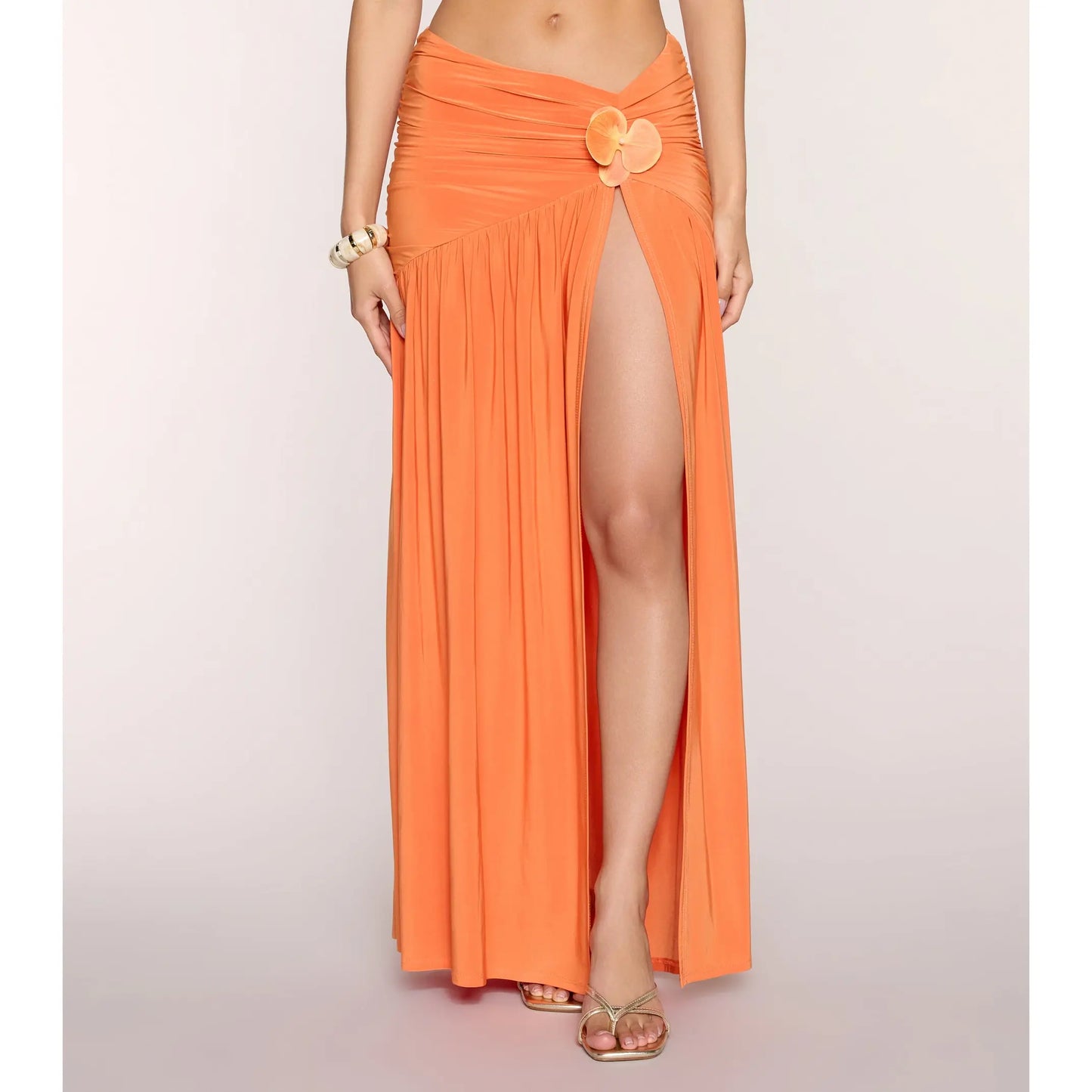 Booked for Sunset Slit Maxi Skirt