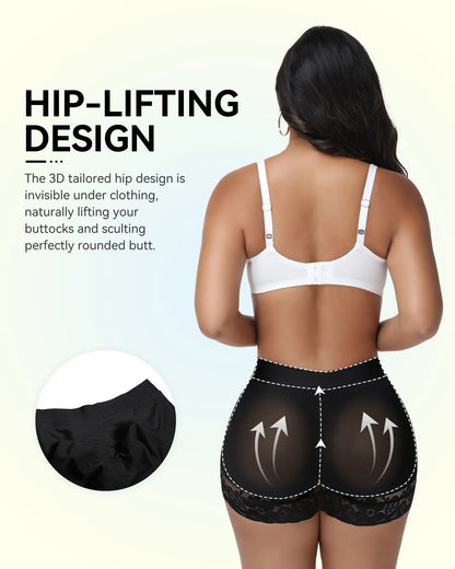 SHAPSHE Butt Lifting Panties V Crossover Shapewear Shorts Fajas Colombianas Moldeadoras