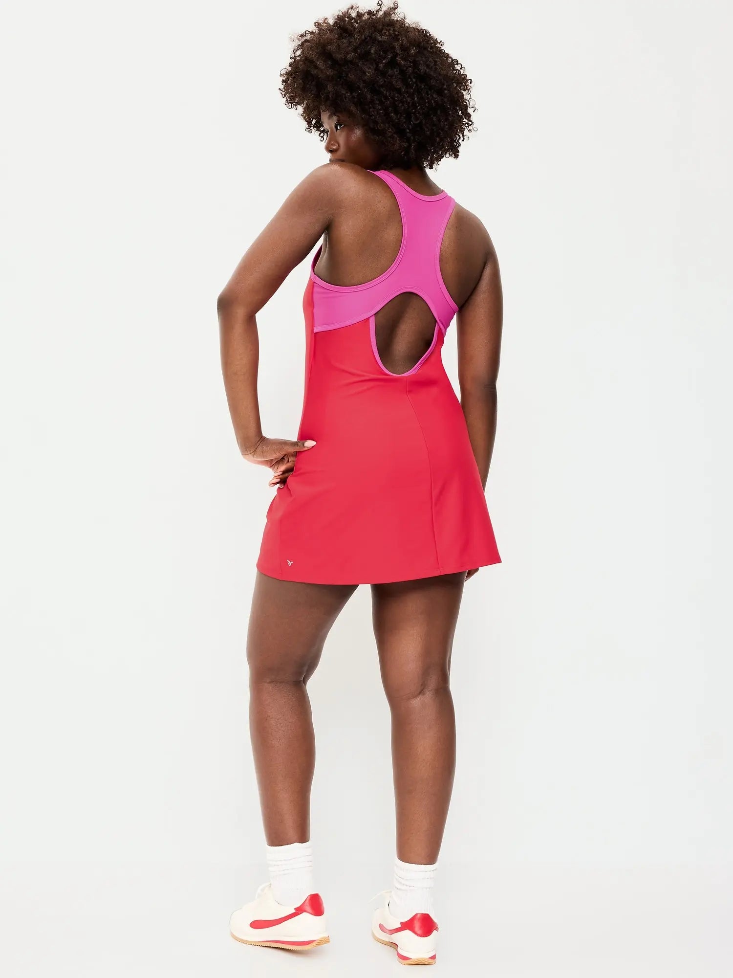 Old Navy Women'S Powersoft Keyhole Athletic Dress
