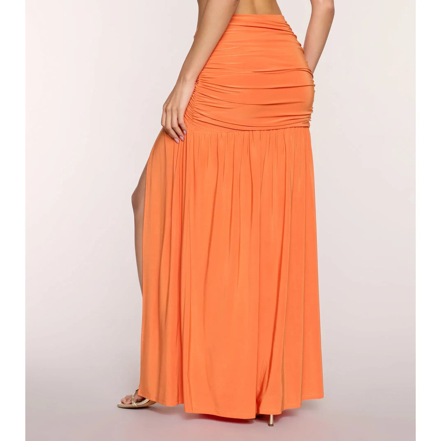 Booked for Sunset Slit Maxi Skirt